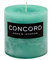 CHICCIE Stumpenkerze Mint 9x9x9cm - Kerzen Kerze Lichter Beleuchtung