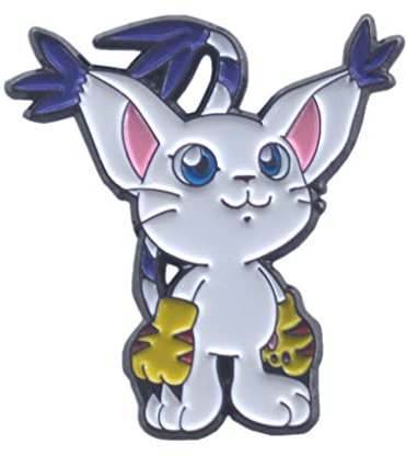 Amasukami Anime Charaktere Yagami Hikari Abzeichen Tailmon Abzeichen Multi