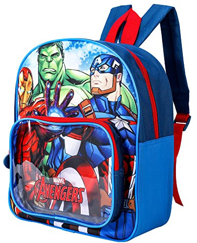 Childrens Marvel Avengers Premium Backpack Kids Back to School Bag Luxury Rucksack Travel Bag