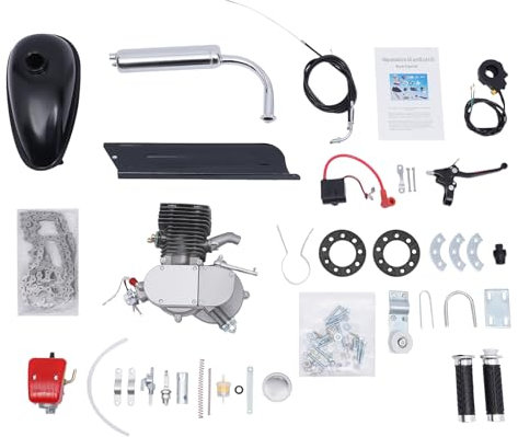 100CC 2 Takt Motorisierte Gas Moteur Fahrrad Benzin Hilfsmotor Bike Engine 36 Zähne Kettenrad Motorisierte Kit