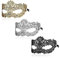 WLLHYF 3 Stück Spitze Maske Fun Vintage Maskerade Maske Spitze Augenmaske für Frauen Männer Halloween Maskerade Karneval Party Kostüm Ball Cosplay Foto-Shooting (heißes Gold/Schwarz/heißes Silber)