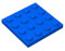 Classic Building Plate 4x4,300 Piece, Compatible with Lego Parts and Pieces 3031, Creative Play Set - 100% Compatible with All Major Brick Brands(Colour:Blue)
