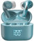 TOZO T20 Kopfhörer Kabellos Bluetooth 5.3 Bluetooth Kopfhörer IPX8 Wasserdicht In Ear Ohrhörer mit LED-Anzeige, APP Steuerung, 48.5 Std Akkulaufzeit, Dual-Mic Noise Cancelling Kopfhörer - Grün