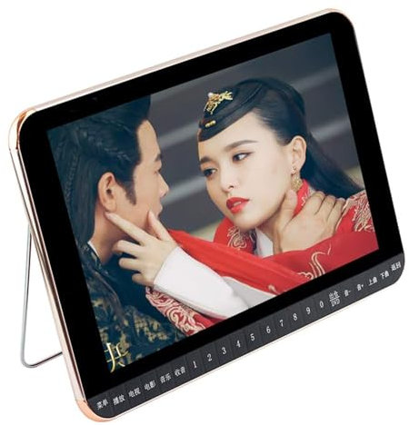 25 Portable DVD Player with 22 Large HD Screen,Built-in 6 Hours Rechargeable Battery, Supports All-Region, Earphone/SD Card/USB/AV-in/AV-Out