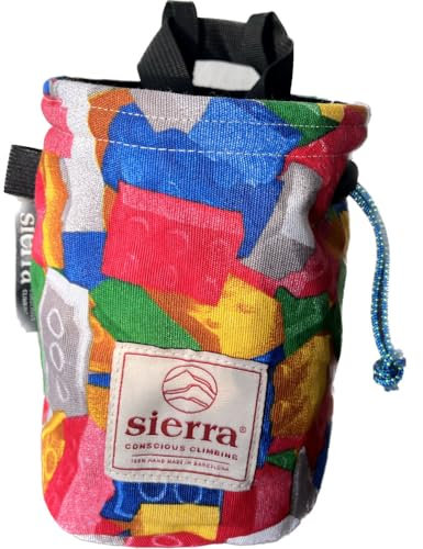 Sierra Conscious Climbing. Tube Legos Klettermagnetbrett | Bio-Baumwolle | mit verstellbarem Gürtel
