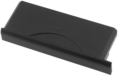 SG Store Schutzhülle für Kartenschlitze, 62 x 23 mm, staubdicht, kompatibel mit DS Lite NDS Lite NDSL, Ersatz-Kartenschlitz, Staubschutzkappe, Schwarz
