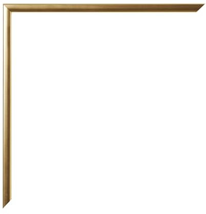Your Decoration - Cadre photo 75x100 cm - Or- Cadre Photo en Plastique Avec Verre acrylique - Anti-Reflet - Cadre 75x100 - Evry