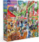 eeBoo PZTLNM London Market recyceltem Karton – buntes Puzzle 1000 Teile – Maße 58,5 cm