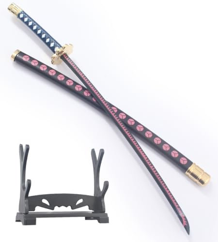 REPLIKSWORD One Piece Coupe Papier Shusui Katana Zoro Epee Ouvre Lettre Sabre Zoro Ouvre Enveloppe + Fourreau + Presentoir