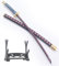REPLIKSWORD One Piece Coupe Papier Shusui Katana Zoro Epee Ouvre Lettre Sabre Zoro Ouvre Enveloppe + Fourreau + Presentoir