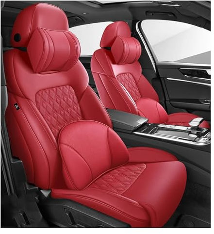 SWEPER Sitzbezüge Auto Für Dodge für RAM 1500/360° vollständig abgedeckter, maßgeschneiderter Autositzbezug Autositzbezüge(Style8 B)