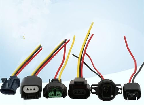 GSHUO 2 stücke Auto elektrofahrzeug instrumententafel lampenfassung t5 t10 t15 breite lampenfassung rückfahrscheinwerfer fassung, Auto lampenfassung(H13 Plastic)