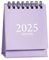 Tischkalender 2024-2025 Schreibtischkalender Englisch Stehend Monatskalender Jahresplaner Schule Bürobedarf