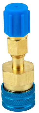 Adaptateurs R1234yf vers R134a, Coupleur Rapide Côté Bas R1234YF, Connecteur Liquide Fluoré Réfrigérant AC de Voiture, Connecteur de Liquide Fluoré Réfrigérant AC de Voiture