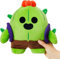 Klikkopers Brawl Stars Kuscheltiere, Brawl Stars Leon Kuscheltier, Brawl-Stars Plüschpuppe, Brawl-Stars Figuren, Brawl-Stars Plüschtiere, Brawl-Stars Plushies, Weihnachten Kleine Geschenke (Spike)