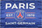 Drapeau PSG Paris Saintain 0,9 x 1,5 m Football Intérieur ou Extérieur 2 œillets