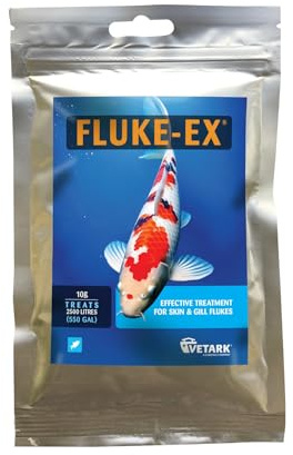 Vetark Fluke-Ex 10g Skin Gill Fish Lice Parasite Treatment