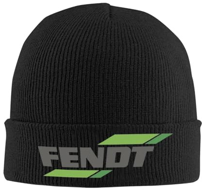 TMQZHQAVH Fendt Beanie Mützen Die Landmaschinen Mützen Mützen Erwachsene Unisex Y2K Coole Outdoor-Strickmütze Herbstdesign Warme Mützen