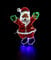 Garden Mile Christmas Decorations - 79cm LED Santa Claus Waterproof Mains Powered Outdoor/Indoor Christmas Lights for Window, Door, Wall, Garden Decor (Multicolor)