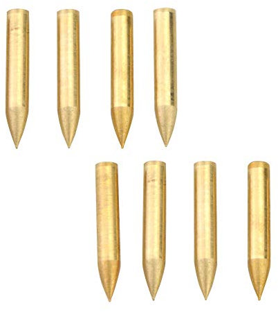 ZSHJG 24pcs Pfeilspitzen Jagdspitzen Punkt Pfeilspitze Tipps des Bogenschießen Bogenpfeile Broadheads für ID 4mm / 5mm für Pfeil und Bogen (ID 5mm/ 40grain)