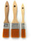 MKK® Lot de 1 pinceaux plats pour peinture et gel 20, 30, 40 mm