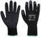 Portwest Grip Latex-Handschuh, Größe: XL, Farbe: Schwarz, A100K8RXL