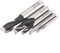 TuToy 2 Nuten Fräser 4-10 Mm Hss-Co Cnc Fräswerkzeug Für Stahl - 5 Mm