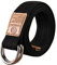 FBBULES Herren Damen Leinwand Gürtel Unisex Jeansgürtel Canvas Belt Stoffgürtel mit Doppel D-ringe Schnalle Gürtel