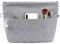 Yoillione Taschenorganizer Bag in Bag Handtaschen Organizer Damen Grau, Wasserdicht Extra Klein Taschen Organisator mit Reißverschluss und Schlüsselanhänger
