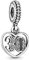 MariaFonte Charm New 2025 Compatibile Tutte Marche Bracciali Collane 30 Anni Compleanno Anniversario Laurea Ciondoli Originale Bead Argento 925 Mamma Portafortuna Cuore Famiglia Natale Donna