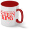 Horror Inspired Based On the novel By Stephen King Bianco tazza di caffè con Red Rim & Handle Mug