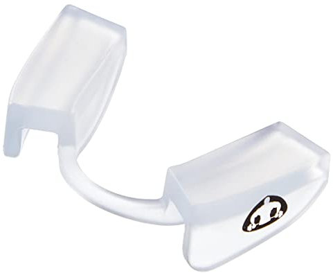 Powerlifting-Mundschutz für Sport und Fitness, Gewichtheber-Mundschutz (Bodybuilding,Fit halten,Wettkampf) (1 PACK CLEAR)