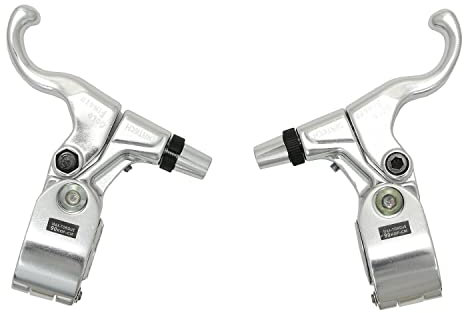 DIA-COMPE TECH99DS DP2524 Bremshebel-Set für Fixie und BMX, goldfarben, silberfarben
