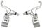DIA-COMPE TECH99DS DP2524 Bremshebel-Set für Fixie und BMX, goldfarben, silberfarben