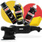 detailmate Polier Set: Rupes Exzenter Poliermaschine LHR15 ES + SONAX ProfiLine Polituren & Prepare Lackreiniger + Polierpads 150mm + 3M Band + Poliertuch - Profi Politur Auto & Motorrad Lack