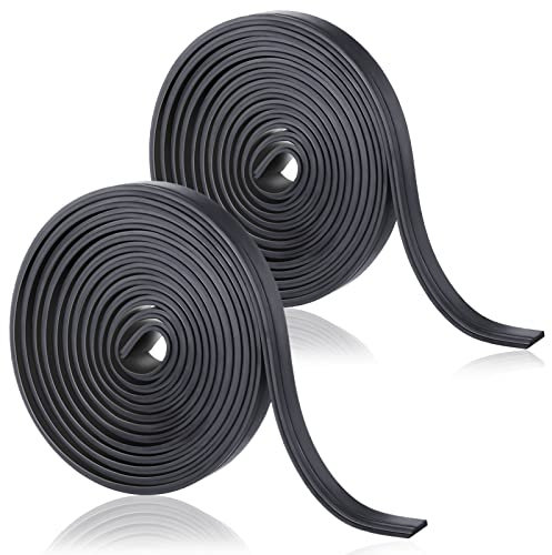 75 Inches Flexible Magnetic Strip Insert Shower Door Magnetic Strip Replacement Magnet Shower Door Replacement Parts for Framed Semi Framed Swinging Glass(2 Roll)