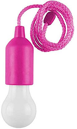 Lampadina a LED con cavo di tiraggio, lampadina a LED colorata a forma di lampadina a LED a batteria, luce notturna portatile for feste, matrimoni, festival, campeggio, cameretta dei bambini