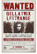 Harry Potter Bellatrix Lestrange Wanted Poster Holz Wanddekoration – Vintage Bellatrix Lestrange Schild für Kinderzimmer oder Filmzimmer