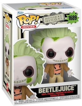 Funko Pop! Movies: BJ 2 - Beetlejuice - Beetlejuice 2 - Vinyl-Sammelfigur - Geschenkidee - Offizielle Handelswaren - Spielzeug Für Kinder und Erwachsene - Movies Fans - Modellfigur Für Sammler