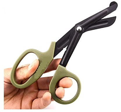 Schere Outdoor Tactical Geart Pocket Tool Sanitäter Medizinische Notfallschere Verbandschneider/zufällige Farbe für hydraulische Systeme, Kfz-Wartung