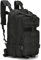 CINGHI LUSSO Zaino Tattico Militare 25Litri Zaino Impermeabile Uomo Zaino Multitasche da Trekking Zaino Sportivo per Campeggio, Escursionismo, Viaggio, Pesca (Nero)