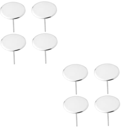 COLLBATH 8Pcs Stainless Steel Cake Flower Decorating Nails for Even Baking Cake Pins DIY Icing Flowers Tools for Decorating