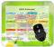 YENDOSTEEN 2025 Kalender Mauspad mit Rutschfester Gummiunterseite,Schmetterling Insekt Kamille Grün Mauspads für Computer,Laptop,PC,Büro & Zuhause