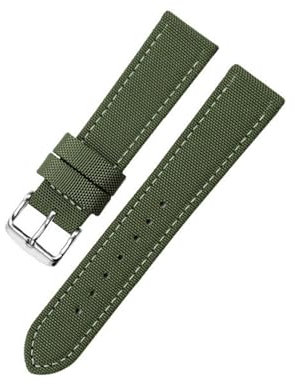 Fuikupe Nato Uhrenarmband, 18 mm, 20 mm, 22 mm, Nylon-Uhrenarmband, Stoff-Uhrenarmbänder für Männer und Frauen, Ersatz-Nylon-Uhrenarmbänder mit Verschluss, Large, Nylon, Steine