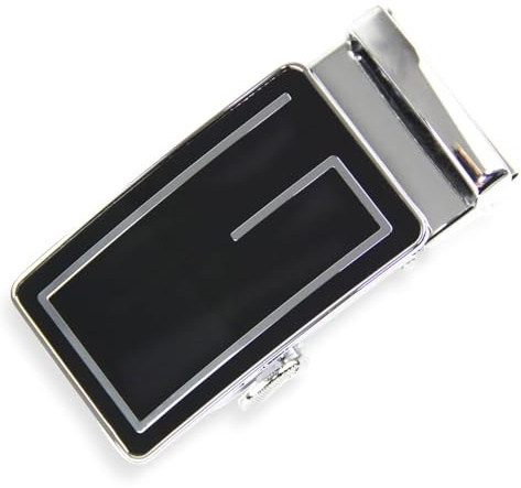 Glamexx24 Gürtelschnalle Herren Gürtel Ersatzschnalle Ratsche Automatik Gürtelschnalle Gürtel Zubehör Geeignet für Breite 35 mm Gürtel