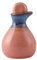 Bouteille d'huile raffinée, pot d'huile raffinée, bouteille en céramique, flacon vide vintage rechargeable, distributeur d'huile (rose)