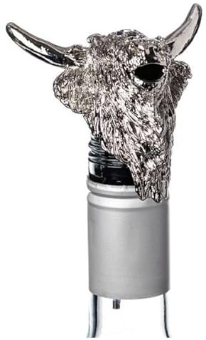 Stunning Scottish Highland Cow Bottle Pourer