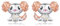 ABIGY Axolotl Ohrringe 925 Sterling Silber Opal Ohrstecker Tier Ohrringe Axolotl Ohrstecker Niedliche Tier Ohrringe Mädchen Geschenk Opal Schmuck