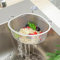 Stainless Steel Sink Strainer Drain Basket Kitchen Food Waste Leftovers Food Catcher Garbage Triangle Filter Corner Sink Strainer