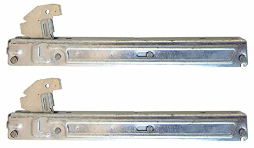 Franza - Kit 2 cerniere per Electrolux Rex Aeg Zanussi 210 x 21 mm. per porta forno con doppio vetro - KCF4495/1
